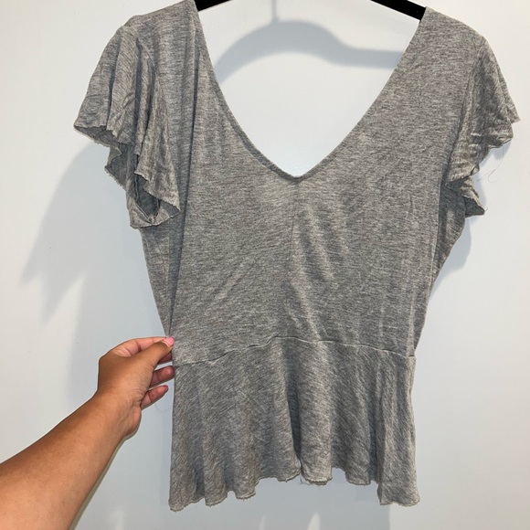 💛$4 if bundle- gray shirt, gray casual shirt - Picture 3 of 4